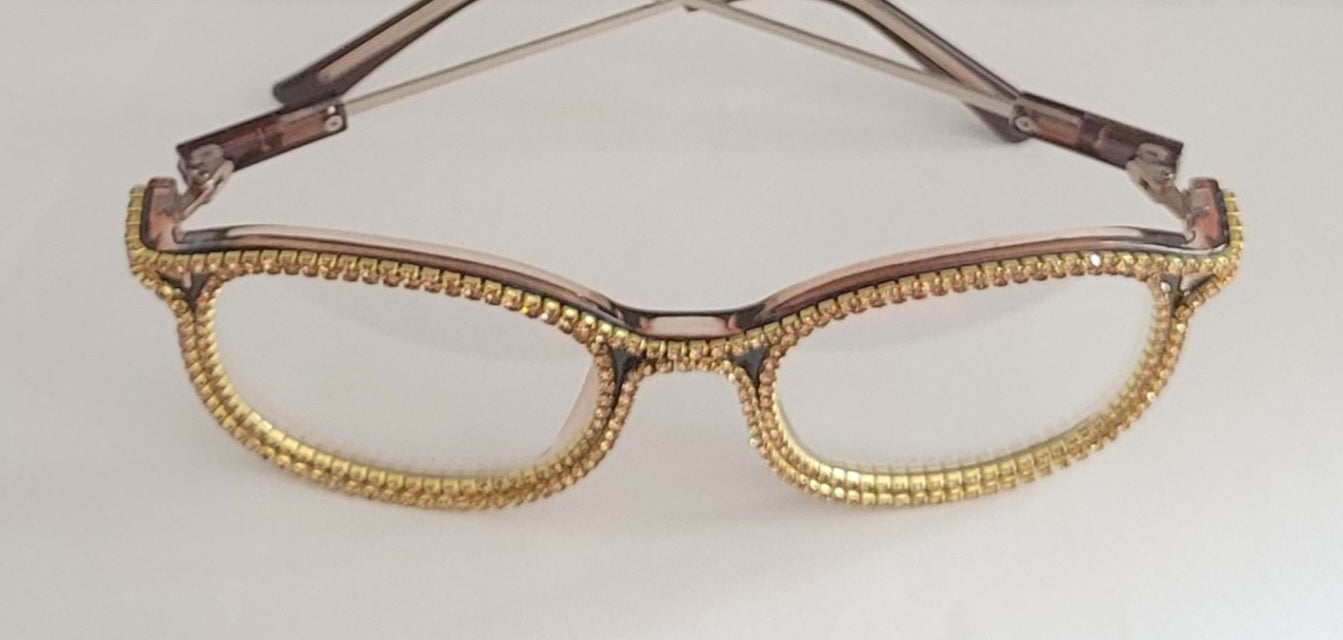 Catch My Bling Sunglasses (Brown)