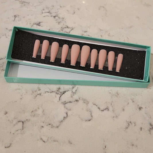 Stunning Pink Press on