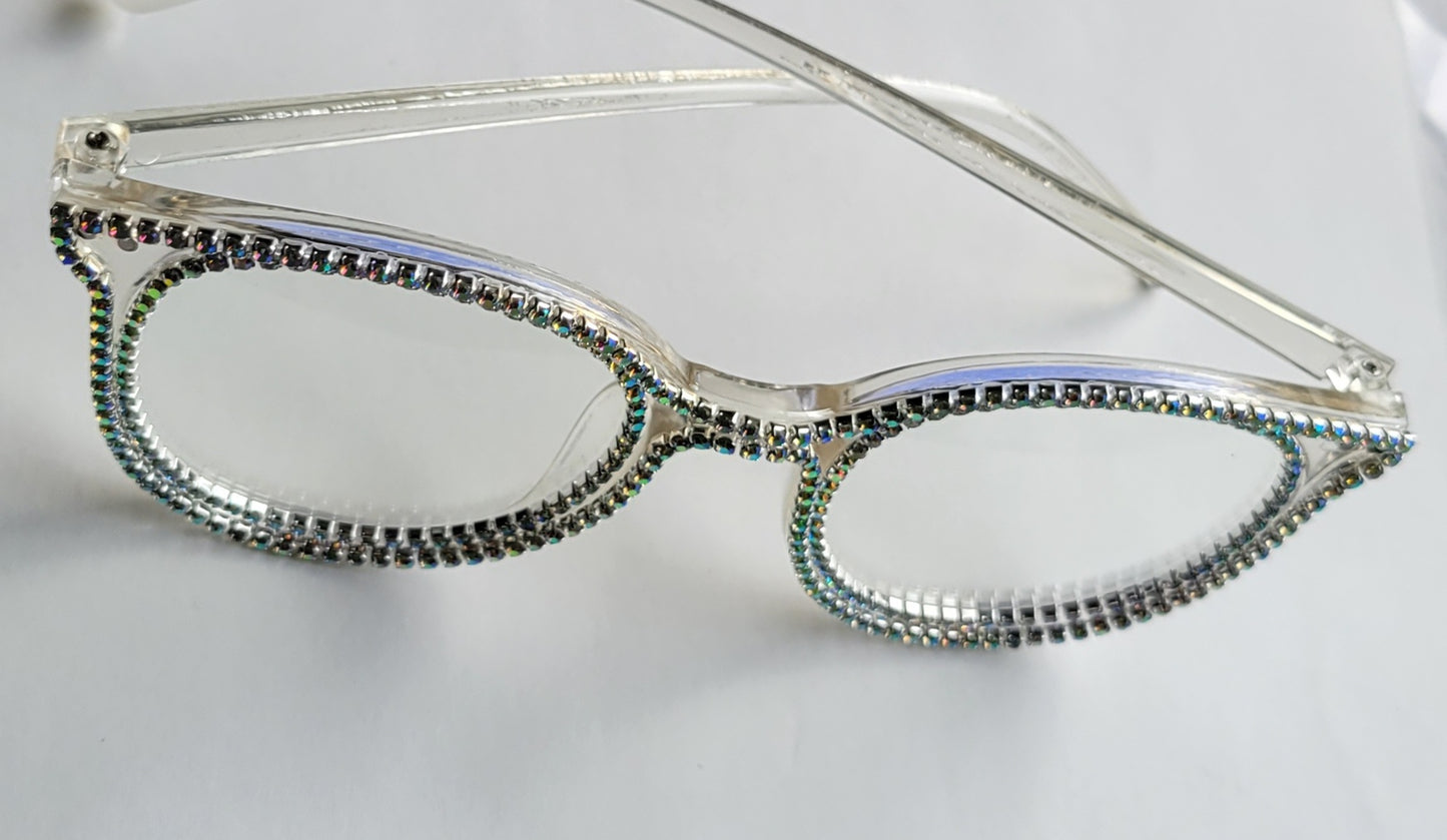 Seeing Bling Sunglasses (Clear)