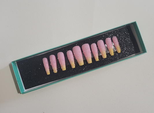 Spring Affair Ombre Press On Nails