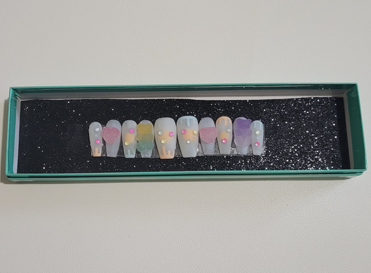 Cutie Bear Press on Nails