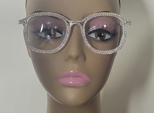 Catch My Bling Sunglasses (Clear)
