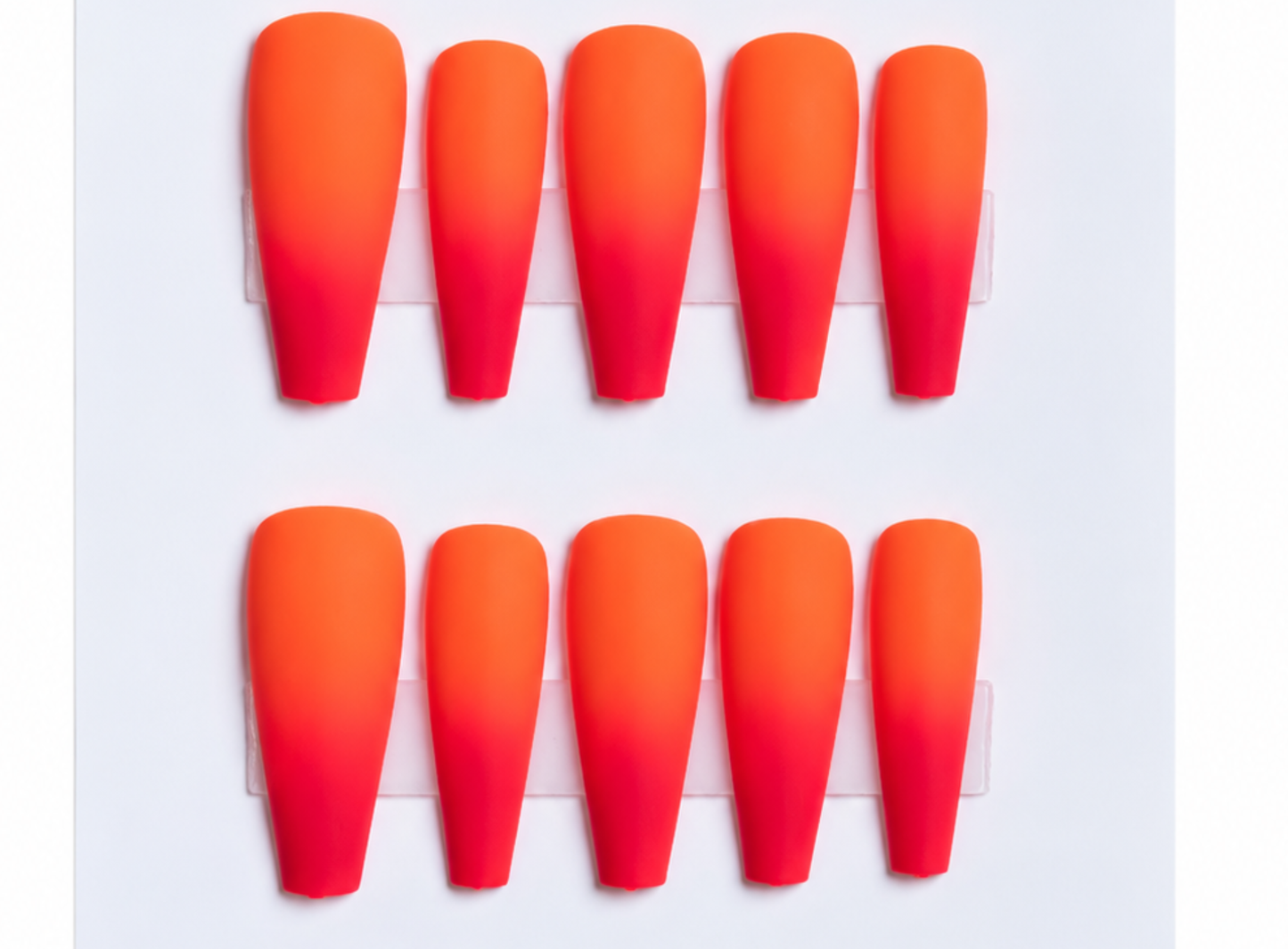 Sunset Siren Ombre Press on Nails