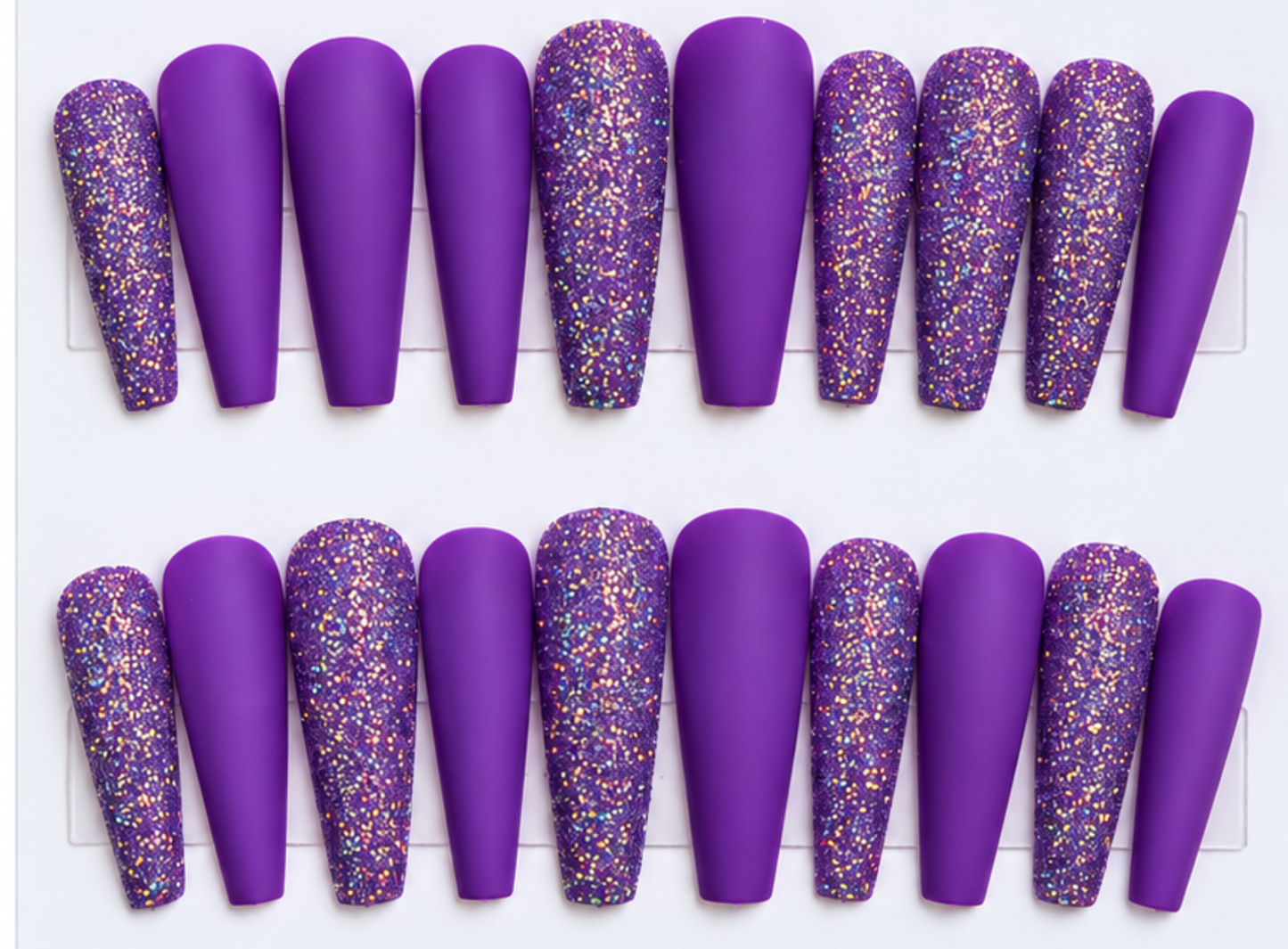 Purple Royalty Press on Nails