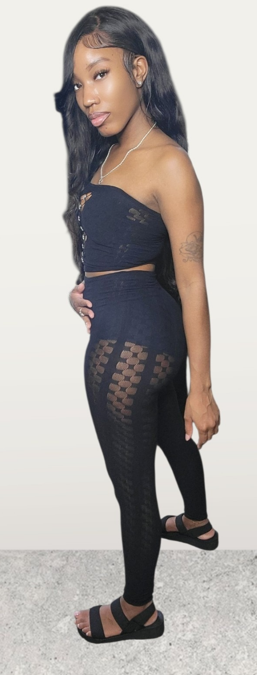 Black 2 Piece Set