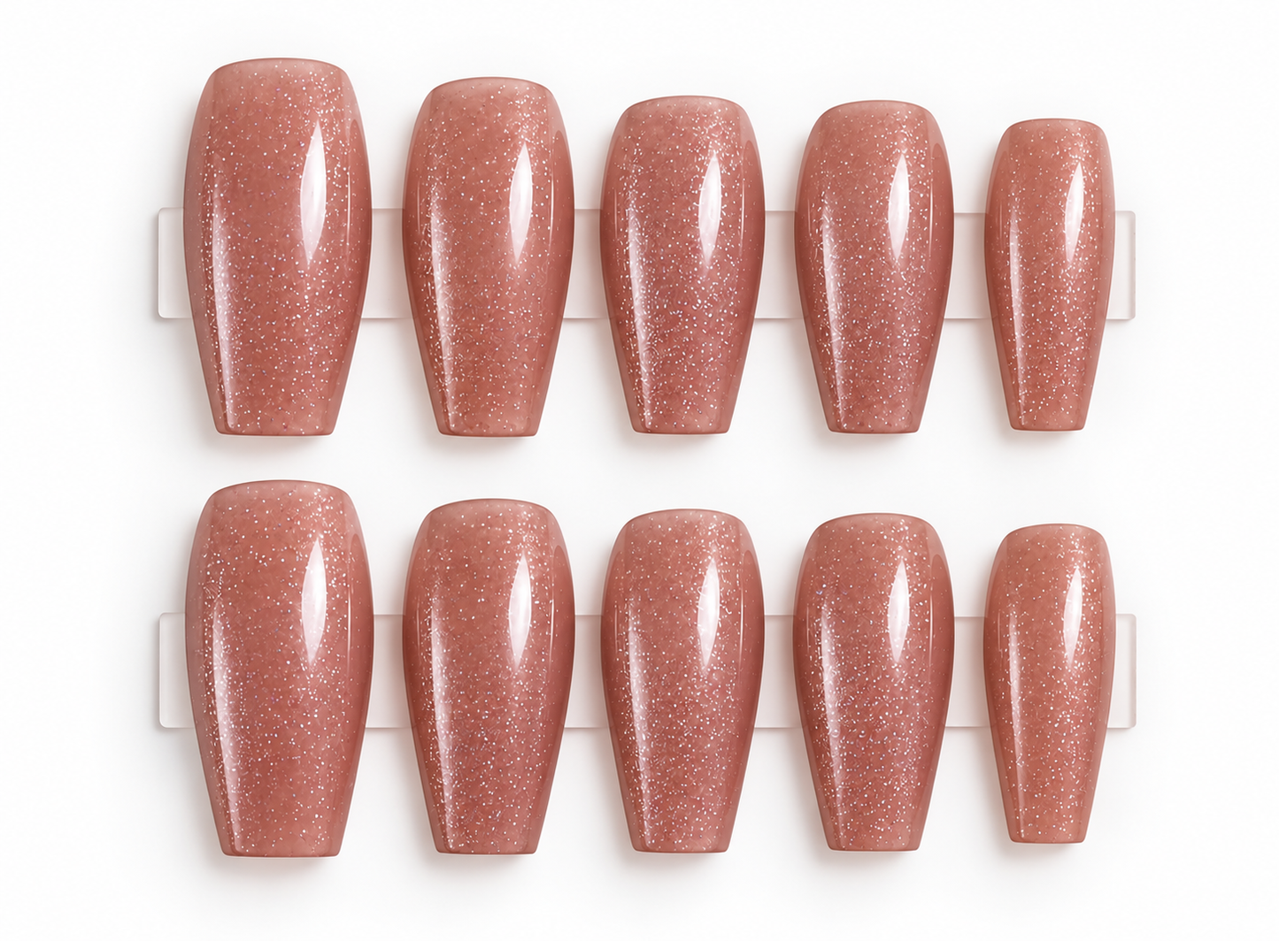 Blushing Champagne Press on Nails