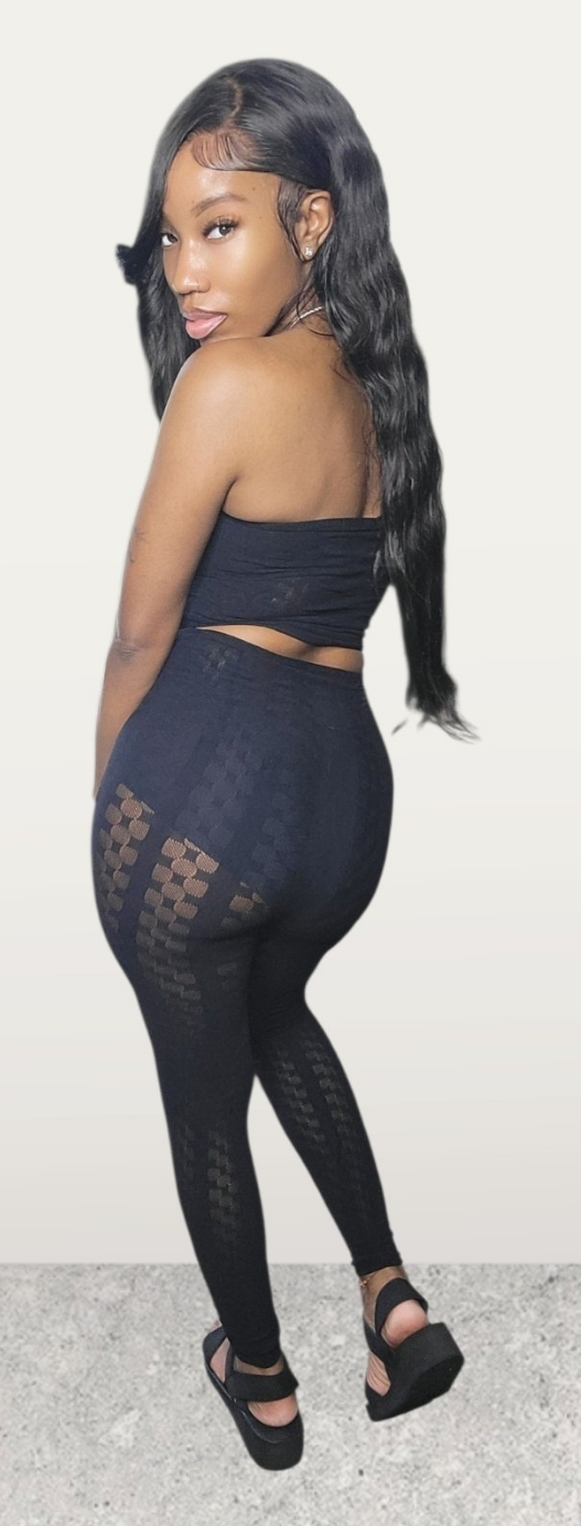 Black 2 Piece Set