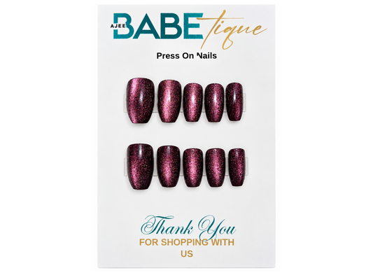 Purple Enchantment Press on Nails