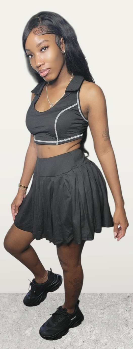 Tennis skirt set