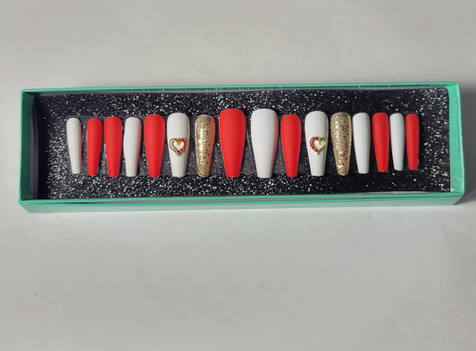 True Love Press on Nails